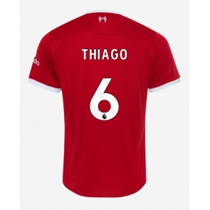 Liverpool Thiago Alcantara #6 Koszulka Podstawowych 2023-24 Krótki Rękaw